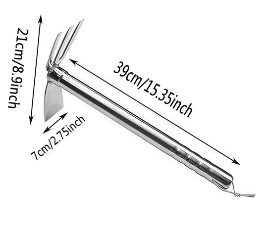 مجرفة يدوية 2في1 (شوكة+فآس)