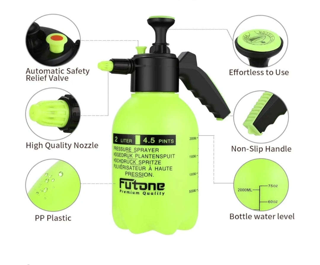 بخاخة مياه بسعة 2لتر