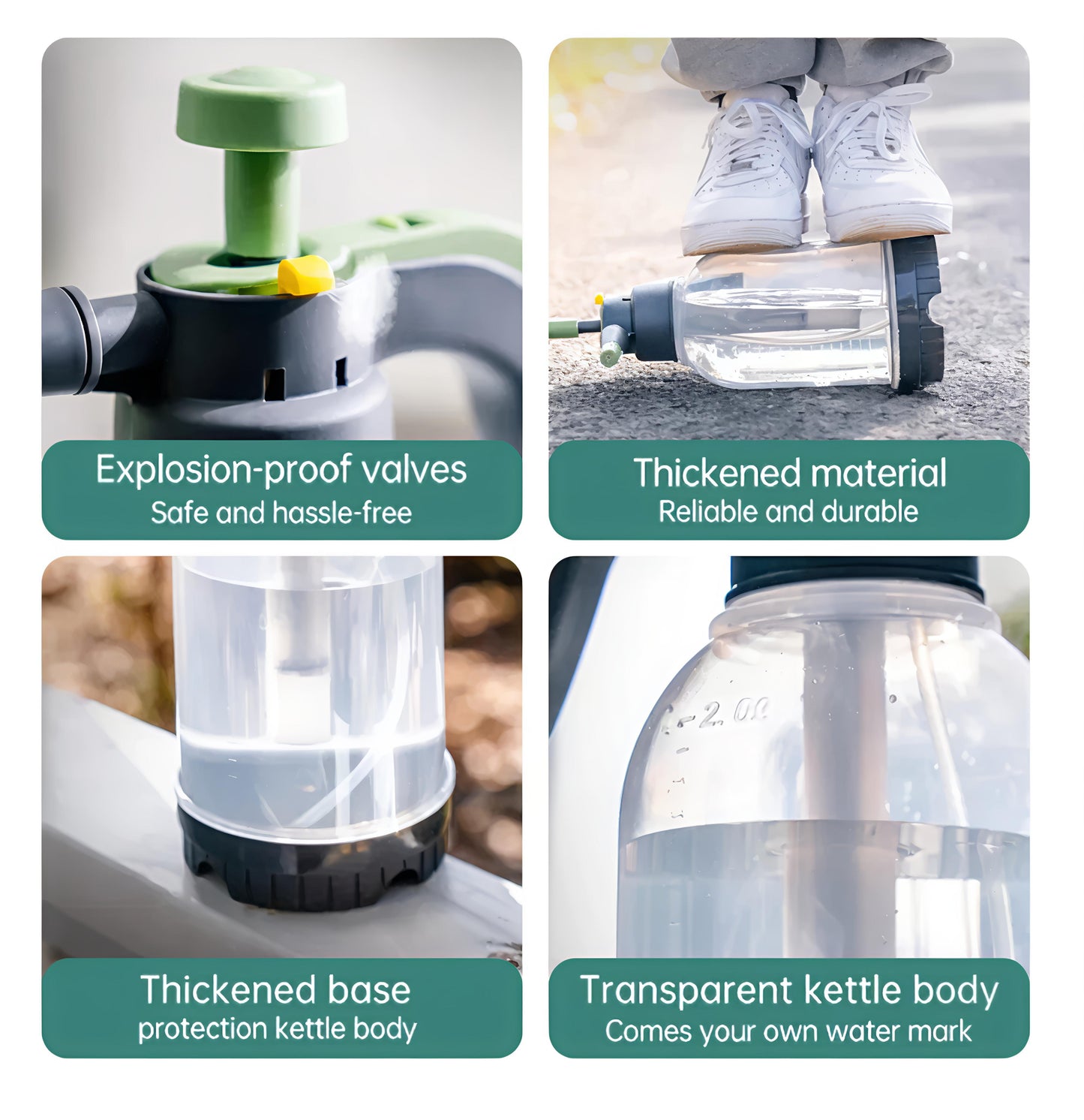 بخاخه مياه  بسعه 2لتر