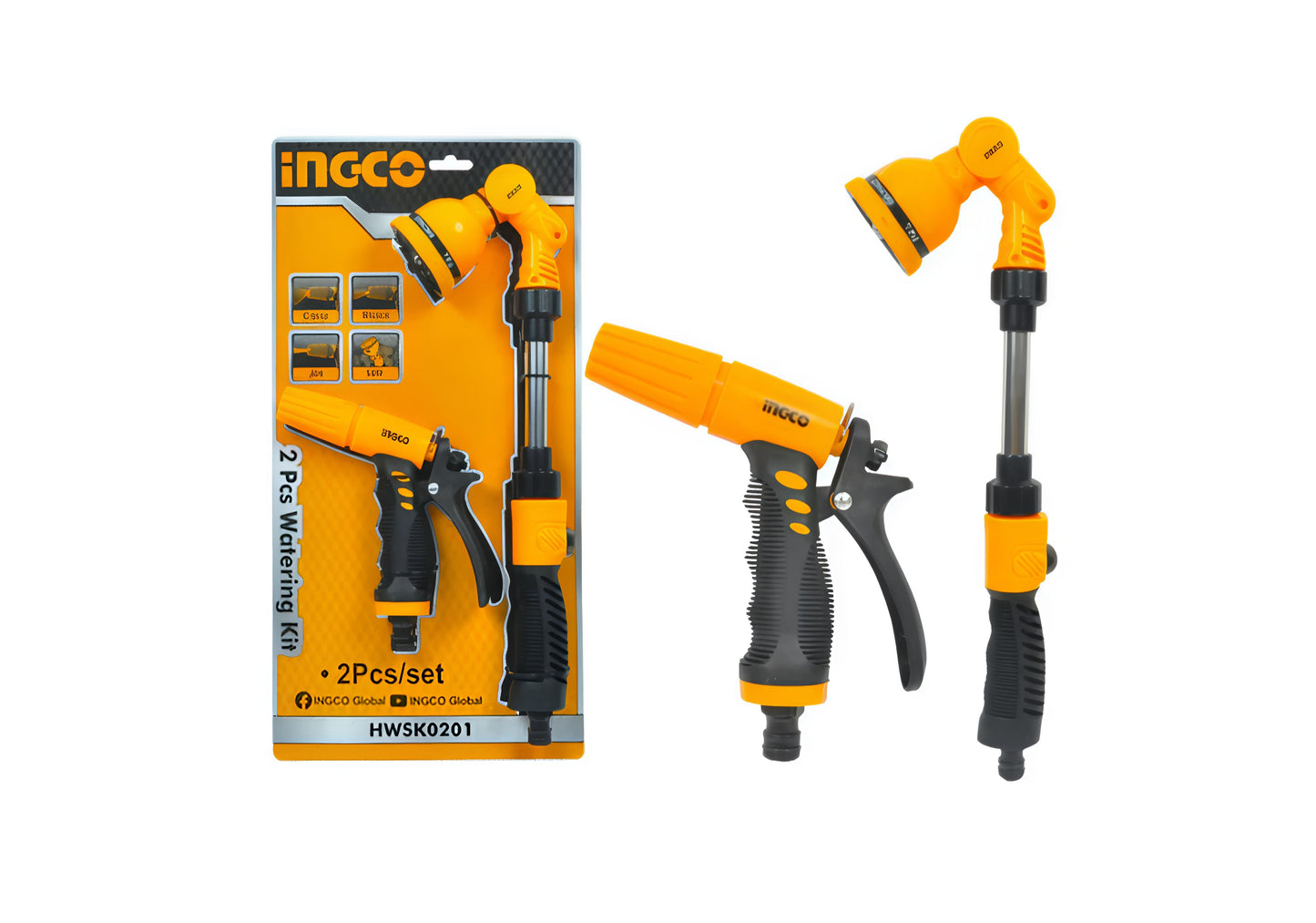 طقم رشاش مياه انكو 2قطعة