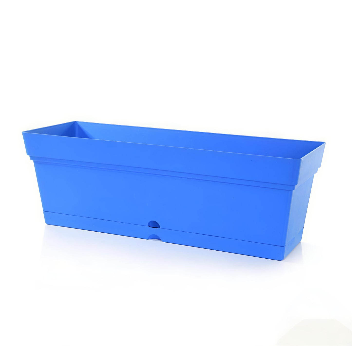 حوض زرع مستطيل 50سم (ازرق)