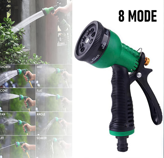 مسدس رشاش مياه متعدد الاوضاع 8في1