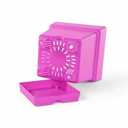 وعاء نبات مربع مقاس18×20 (فوشيا)