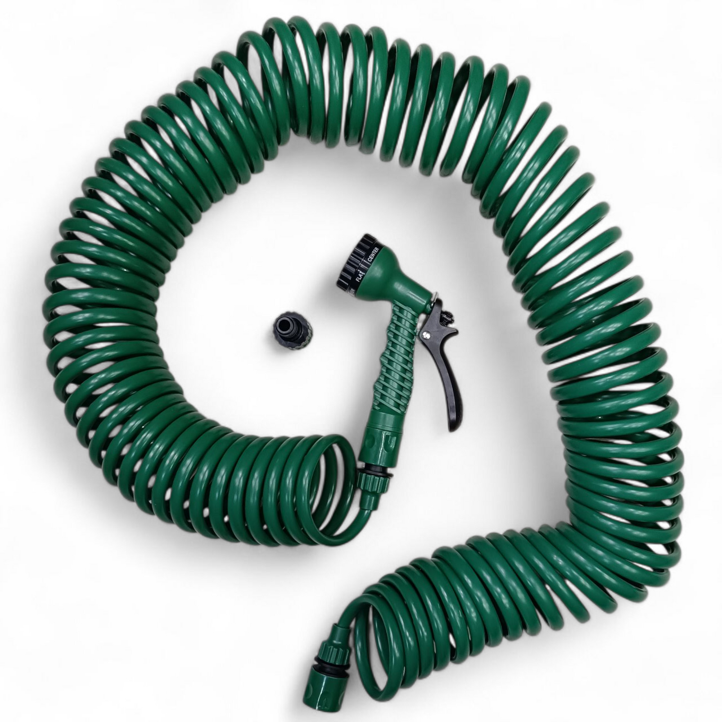 خرطوم مياه (20متر) حلزوني مع مسدس متعدد الاشكال