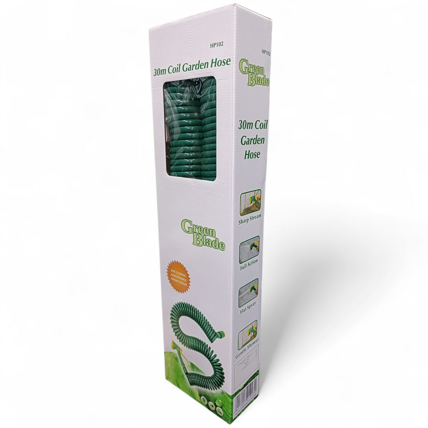 خرطوم مياه (30متر) حلزوني مع مسدس متعدد الاشكال