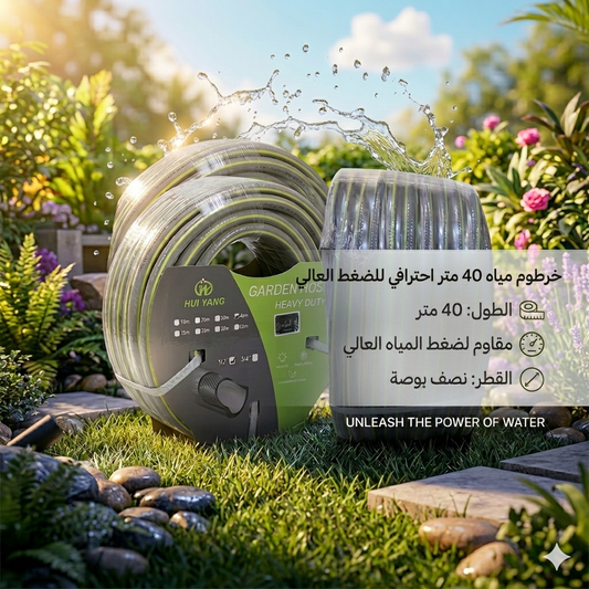 خرطوم ري الحدائق(40متر)